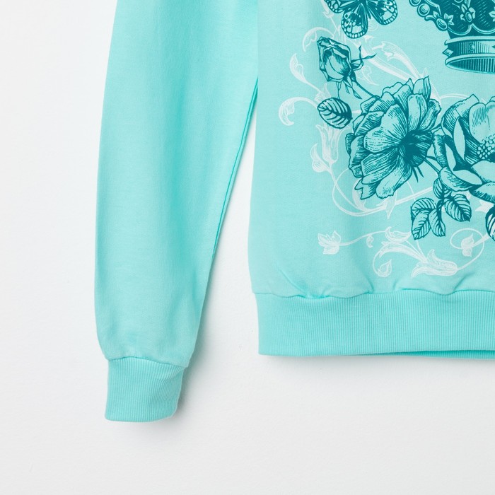 Толстовка женская KAFTAN "Queen", гол, р-р 42-44, 100% хлопок