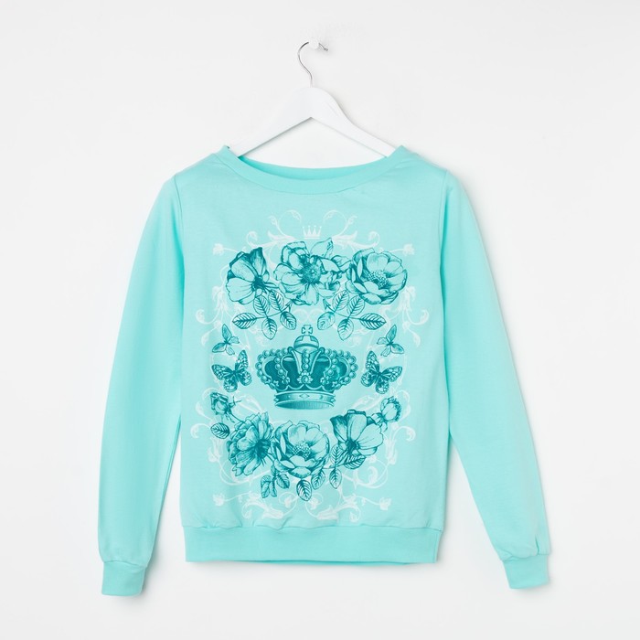 Толстовка женская KAFTAN "Queen", гол, р-р 46-48, 100% хлопок