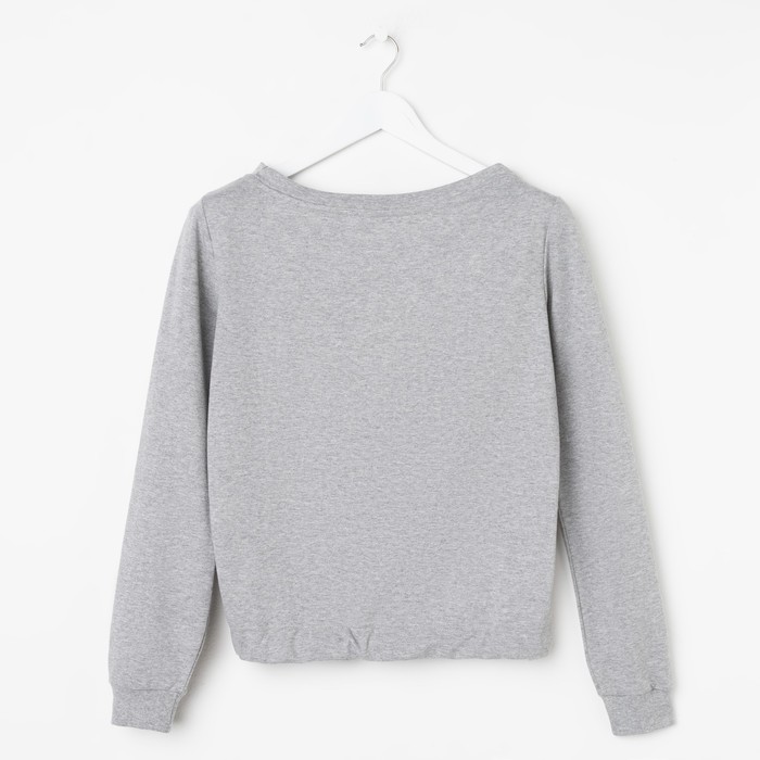 Толстовка женская KAFTAN "Queen", сер, р-р 46-48, 100% хл.