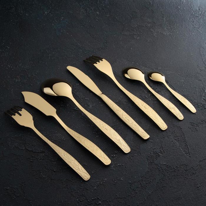 Набор столовый «Уралочка», 42 предмета, полное декоративное покрытие, декоративная коробка