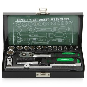 

Набор инструмента Hitachi, 1/4", 20 предм.