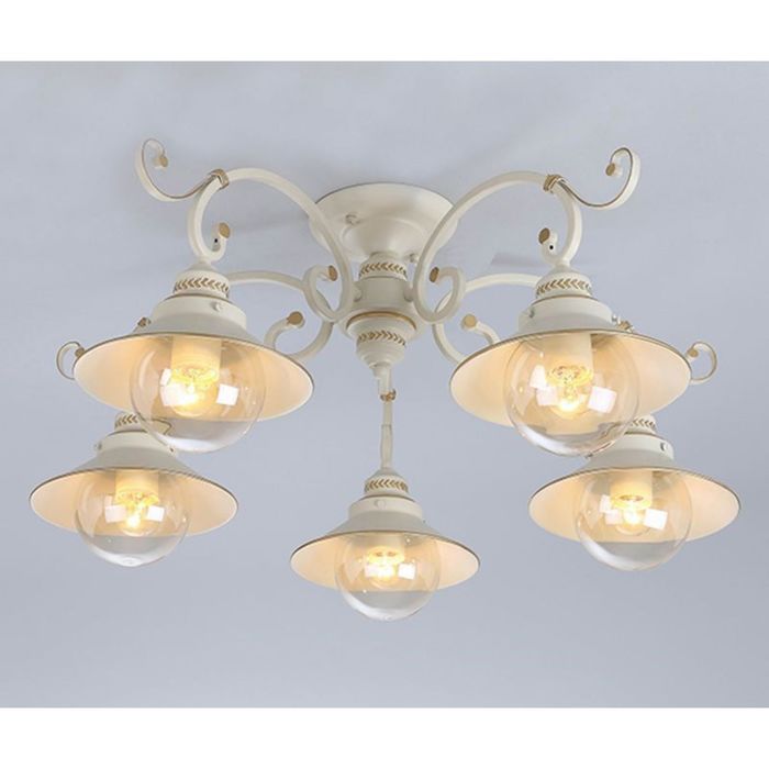 Люстра "Чеслава" 5 ламп E27 60Вт 75х75х35 см.