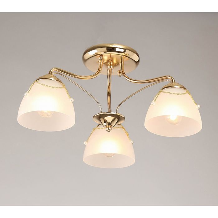 Люстра "Альфия" 3 лампы E27 60Вт 42х42х23 см.