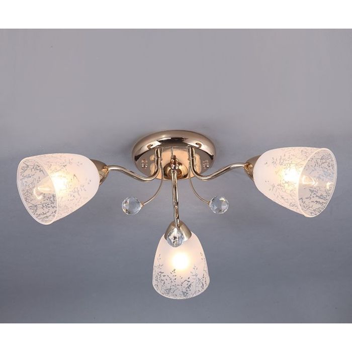 Люстра "Астра" 3 лампы E14 60Вт 56х56х20 см.