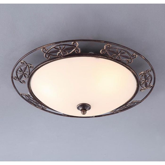 Светильник "Беатриса" 2 лампы E27 60Вт 33х33х11 см