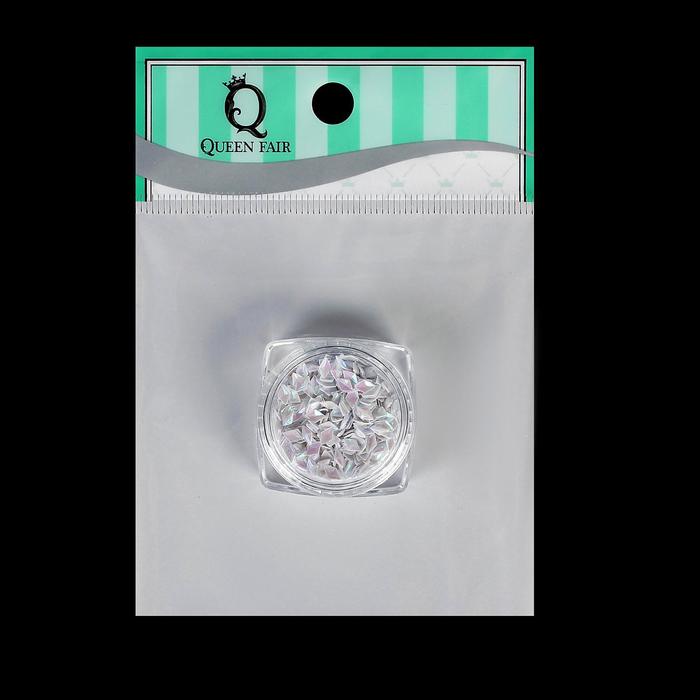 Декоративный элемент "Ромбы", 1гр, цвет белый