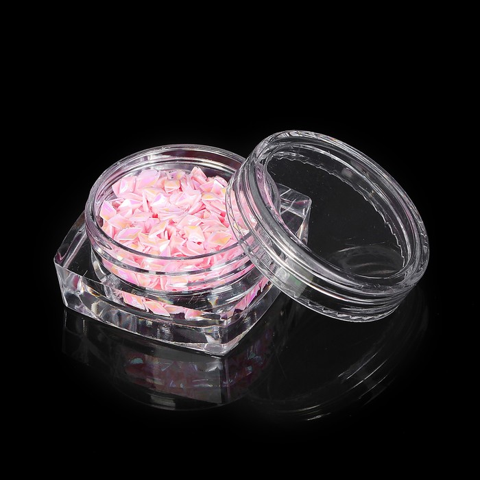 Декоративный элемент "Ромбы", 1гр, цвет розовый