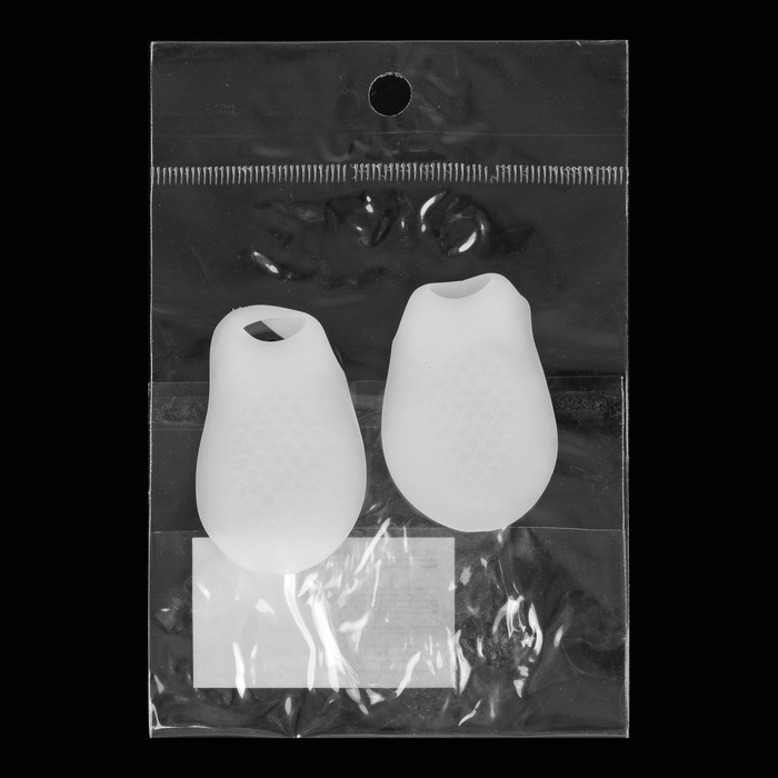 Защитные накладки на косточку большого пальца, силиконовые, пара, 6 х 3,5см