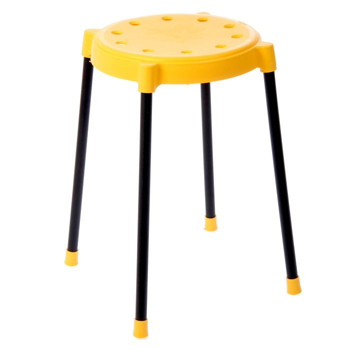 Табурет, цвет желтый