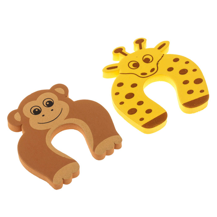 Набор блокираторов двери «Обезьянка и Жирафик»