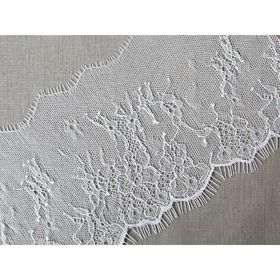 

Кружево реснички, ширина 10 см, 3,25 м, цвет белый