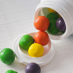 

Жевательная резинка «За хорошее поведение»: со вкусом тутти-фрутти, 40 г.