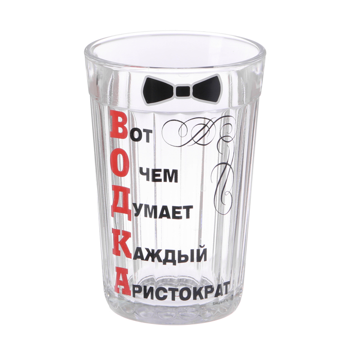 Стакан граненый "Аристократ" стекло, в упаковке