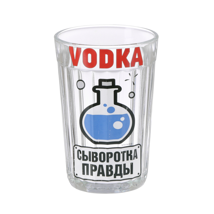 Стакан граненый "Сыворотка правды" стекло, в упаковке