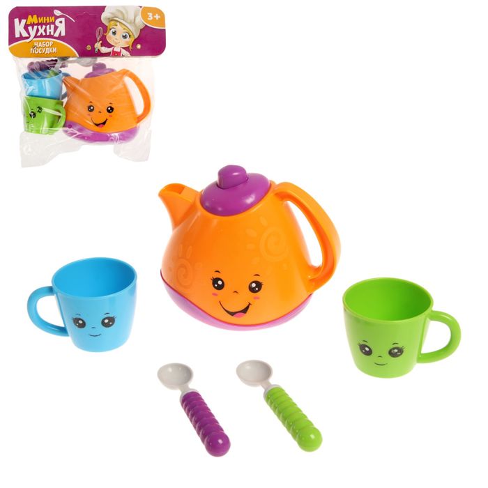 Набор посуды "Чай вдвоём", 5 предметов