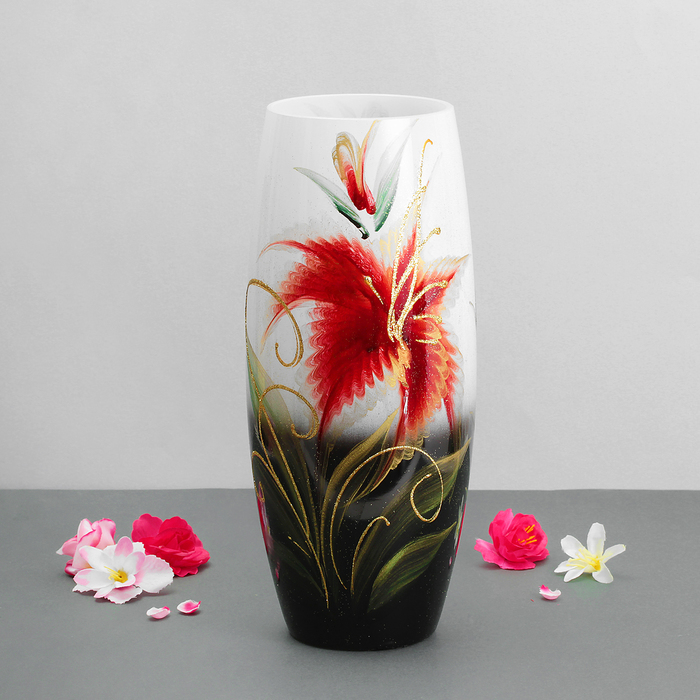 Ваза "Лилия" широкая бочка