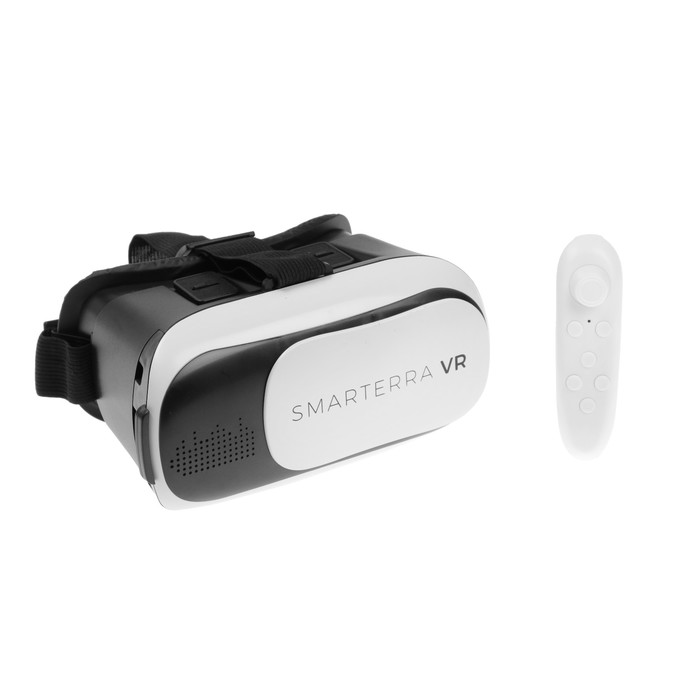 3D очки SMARTERRA VR, BT- контроллер для смартфонов, бело/черные