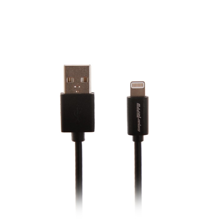 USB-кабель Smarterra STR-AL001M, 8-pin Lightning, MFI, 1м, черный