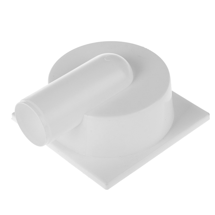 Трап "Татполимер", горизонтальный, d=50 мм, решетка пластиковая, 15х15 см, сухой затвор