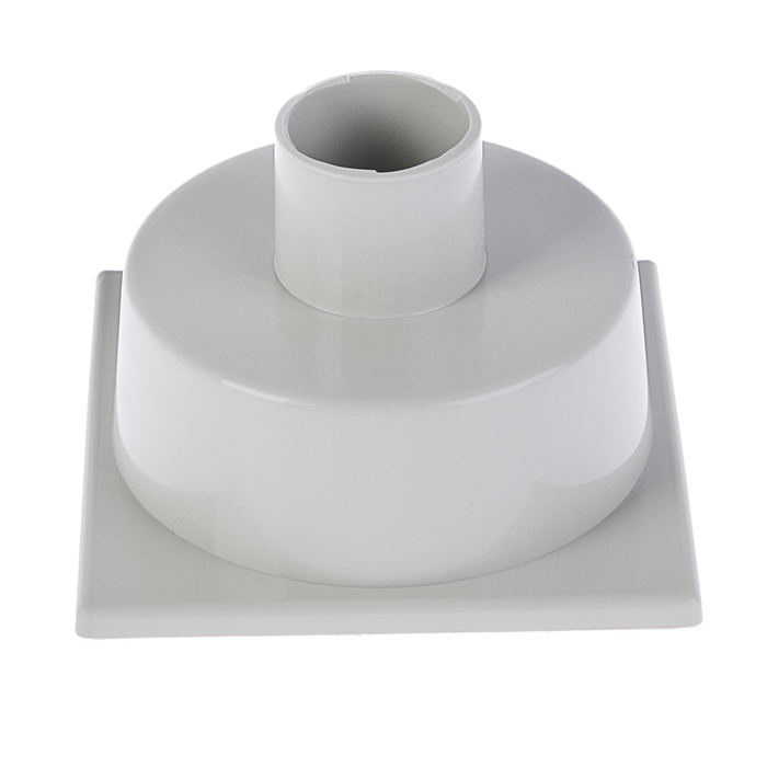 Трап "Татполимер", вертикальный, d=50 мм, решетка нержавейка, 15х15 см, сухой гидрозатвор