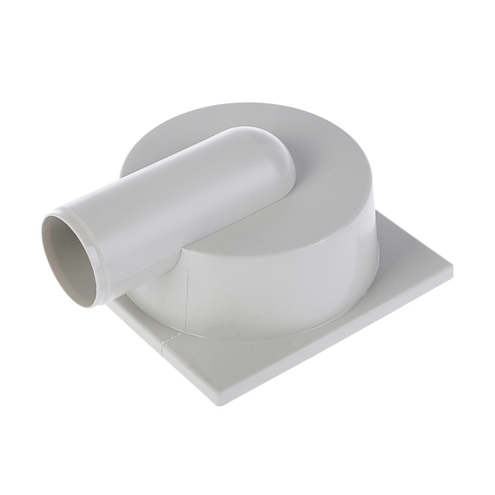 Трап "Татполимер", горизонтальный, d=50 мм, решетка нержавейка, 15х15 см, сухой гидрозатвор 275517