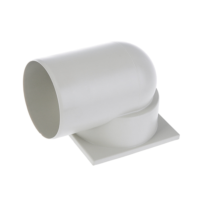 Трап "Татполимер", горизонтальный, d=110 мм, решетка нержавейка, 15х15 см, гидрозатвор