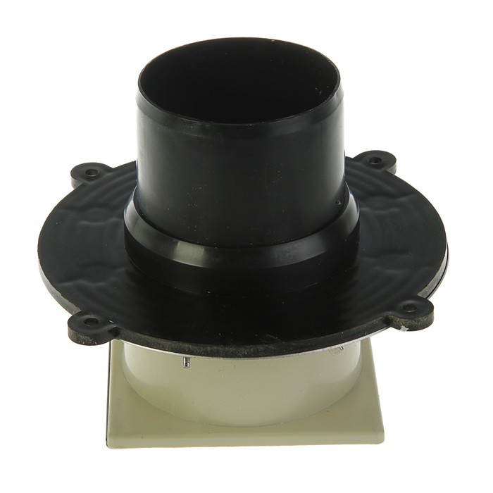 Трап "Татполимер", вертикальный, d=110 мм, регулируемый, 15х15 см, сухой затвор