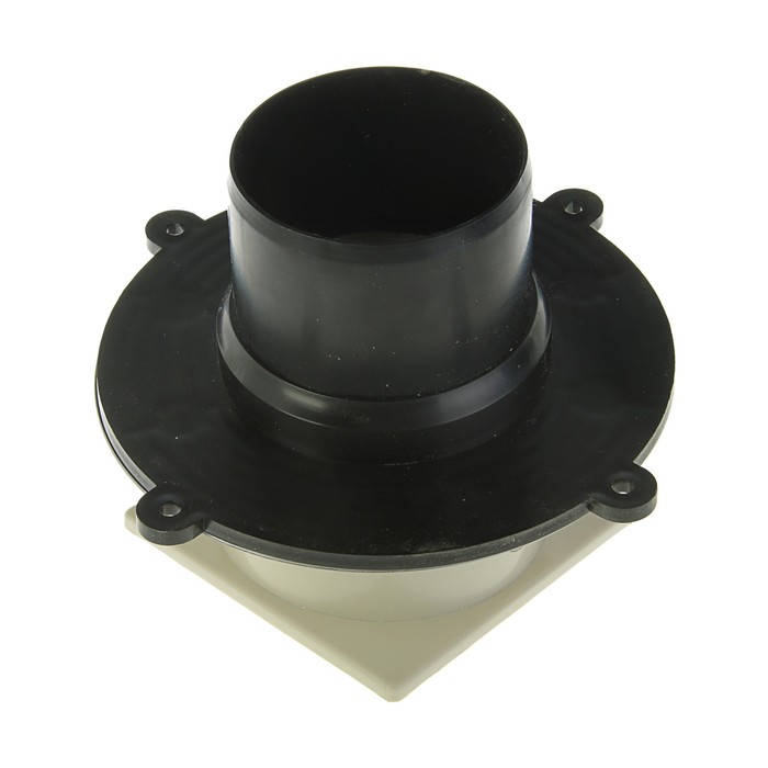 Трап "Татполимер", вертикальный, d=110 мм, регулируемый, 15х15 см, механический затвор