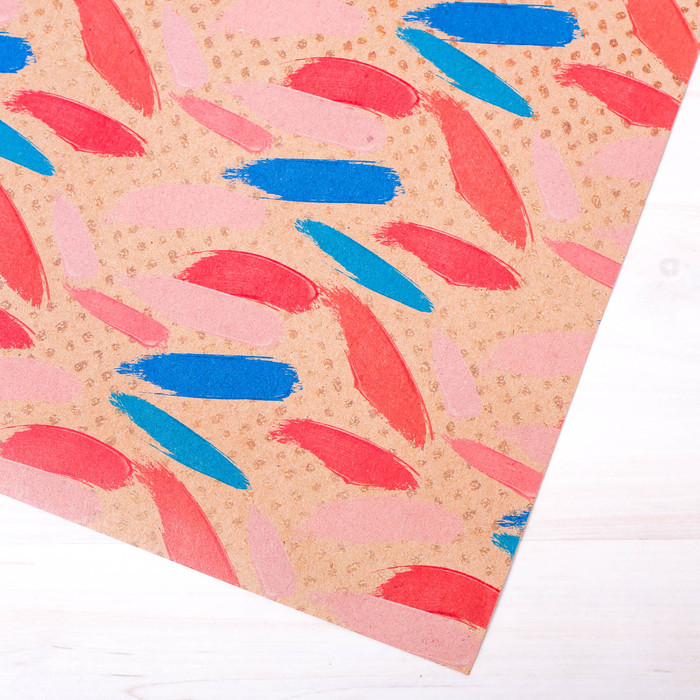 Бумага упаковочная крафтовая «Вдохновение», 50 × 70 см