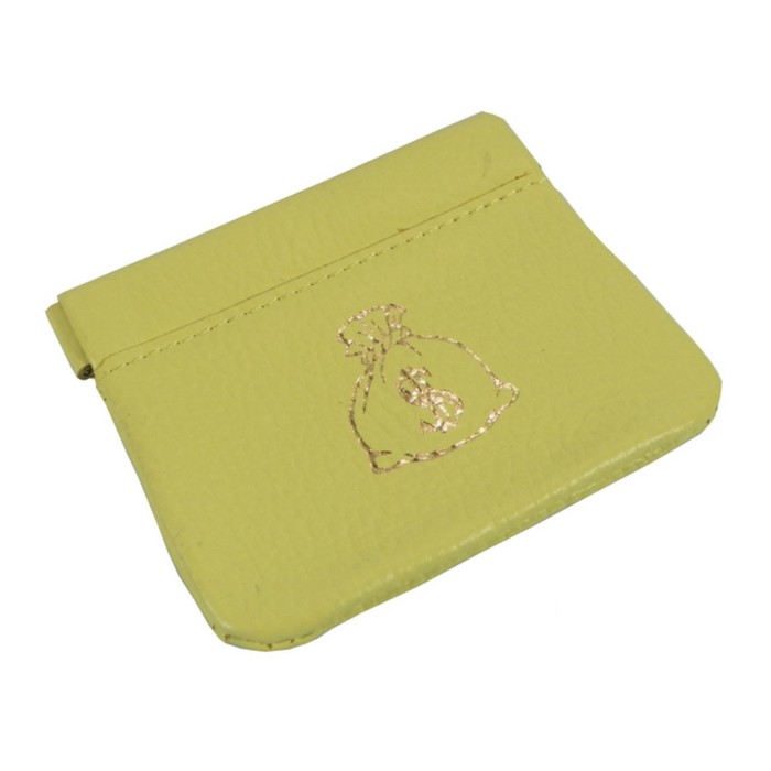 Футляр для монет, цвет жёлтый