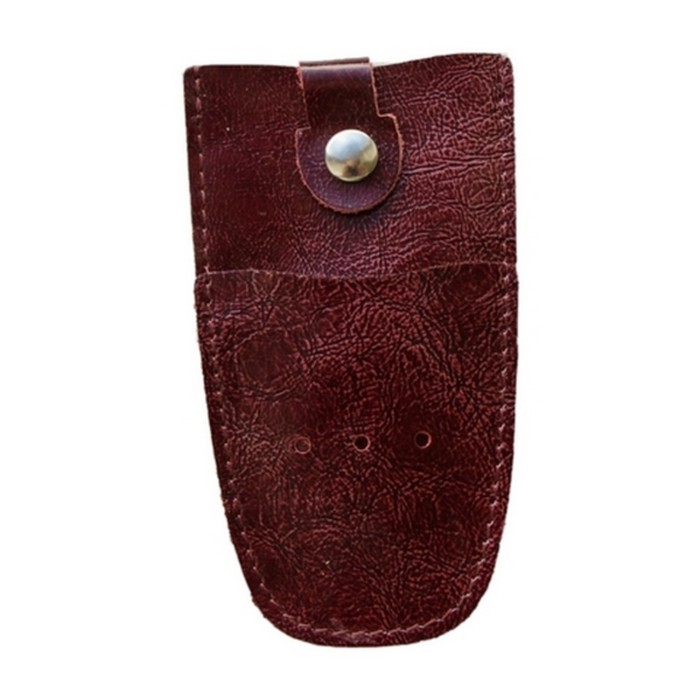 Футляр для ключей, кольцо, цвет бордовый