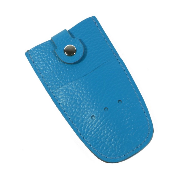Футляр для ключей, кольцо, цвет голубой