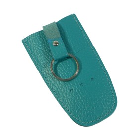 

Футляр для ключей, кольцо, цвет бирюзовый