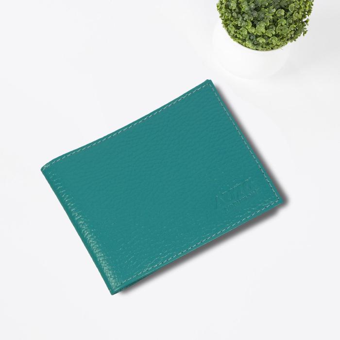 Обложка для автодокументов, цвет бирюзовый