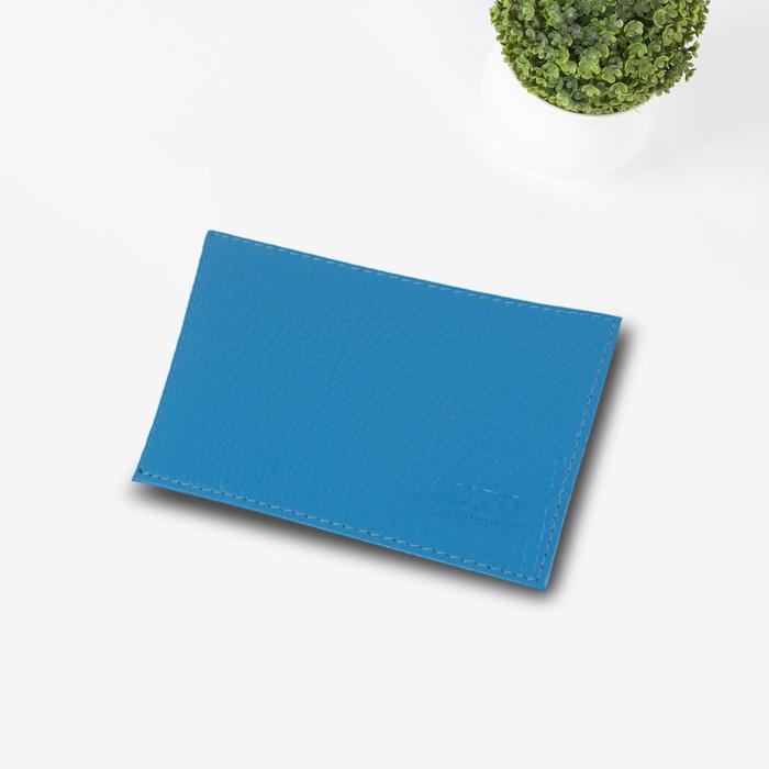 Обложка для автодокументов, цвет голубой