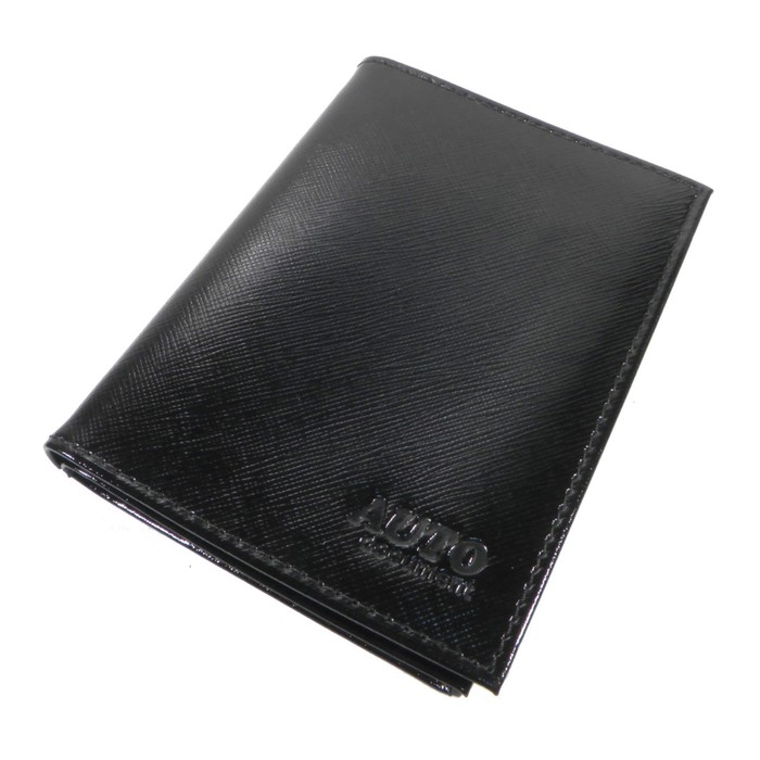 Обложка для автодокументов, отдел для паспорта, цвет чёрный