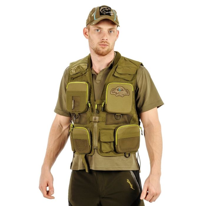 Жилет Aquatic Ж-04 рыболовный (регулируемый размер 50-54)