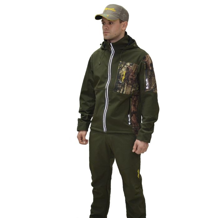 Костюм Aquatic К-05Х (soft shell, хаки, размер 54-56)