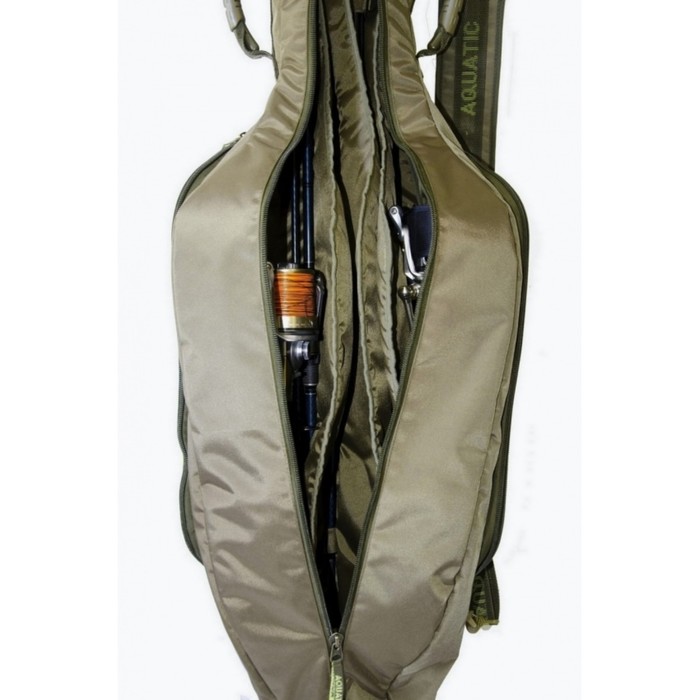 Чехол Aquatic Ч-26 для 4 карповых удилищ (гроза, 210 см)
