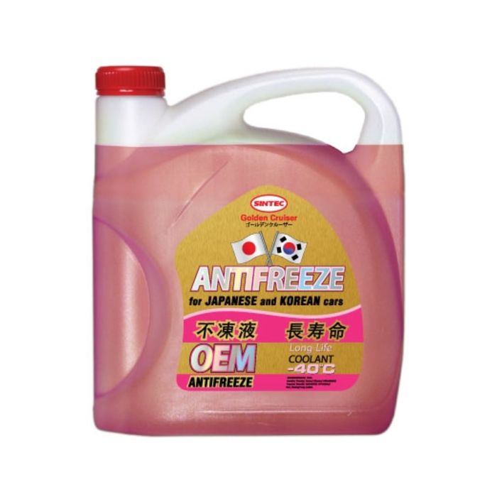 Антифриз SINTEC OEM for Japanese and Korean cars Red, 5кг