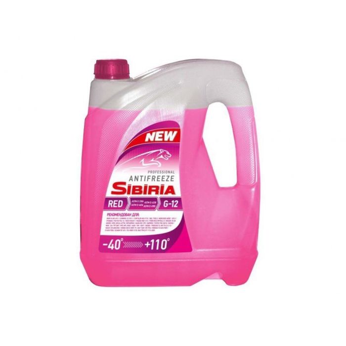 Антифриз SIBIRIA G- 12, красный, 10кг