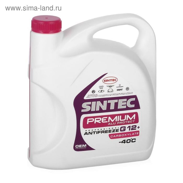 

Антифриз SINTEC PREMIUM малиновый, 5 кг