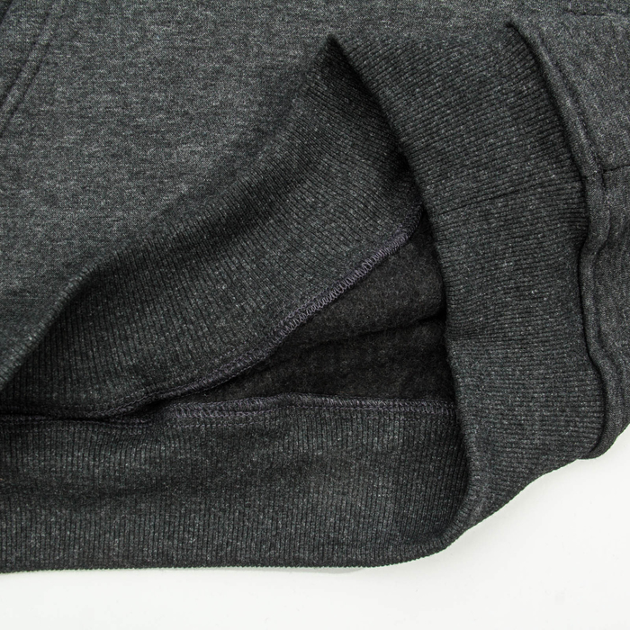 Джемпер-толстовка мужской с капюшоном 982 цвет антрацит меланж, р-р 52-54 (2XL) 280099