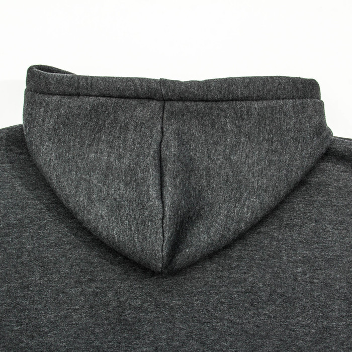 Джемпер-толстовка мужской с капюшоном 982 цвет антрацит меланж, р-р 52-54 (2XL) 280099