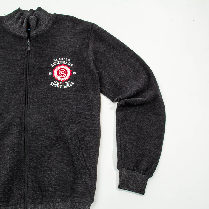 Джемпер мужской 1436 цвет чёрный, р-р 44-46 (M)