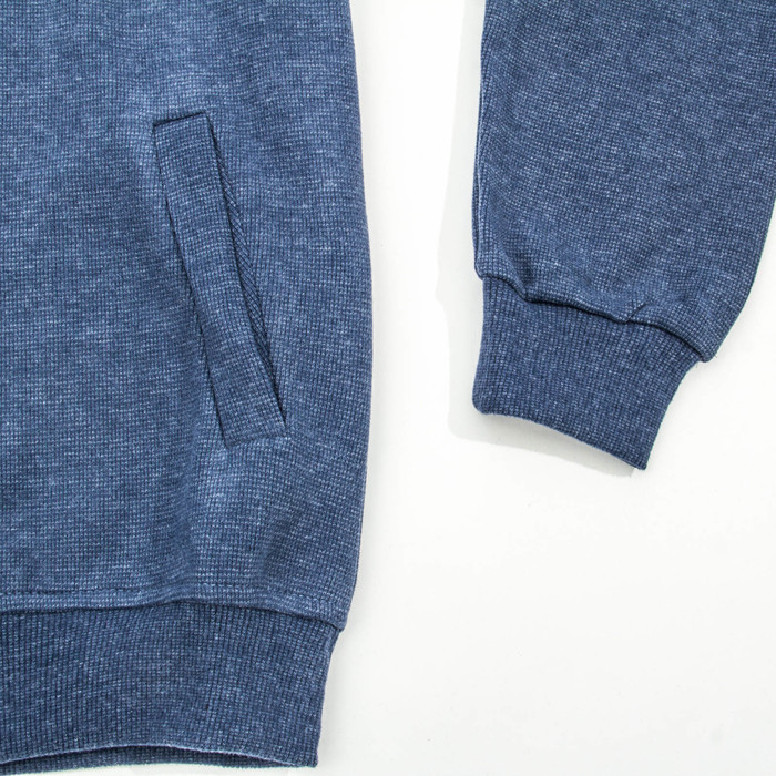 Джемпер мужской 1436 цвет джинс, р-р 44-46 (M)