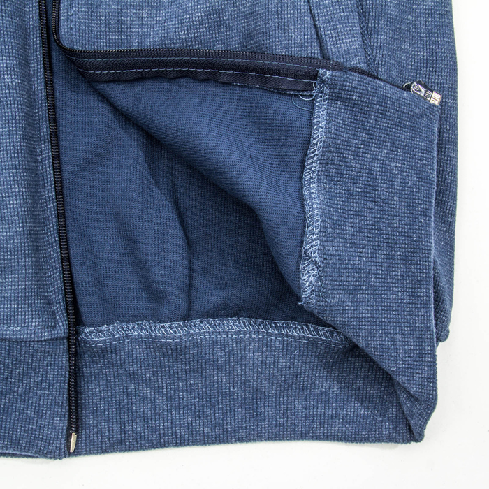 Джемпер мужской 1436 цвет джинс, р-р 44-46 (M)