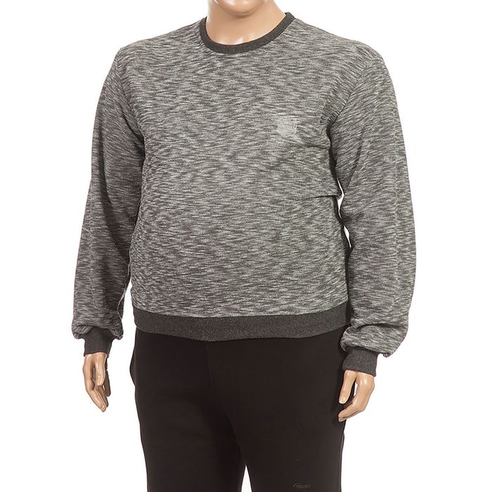 Джемпер мужской 1440 цвет серый, р-р 60-62 (6XL)