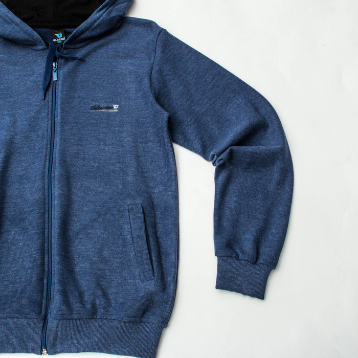 Джемпер мужской 1447 цвет джинс, р-р 44-46 (M)