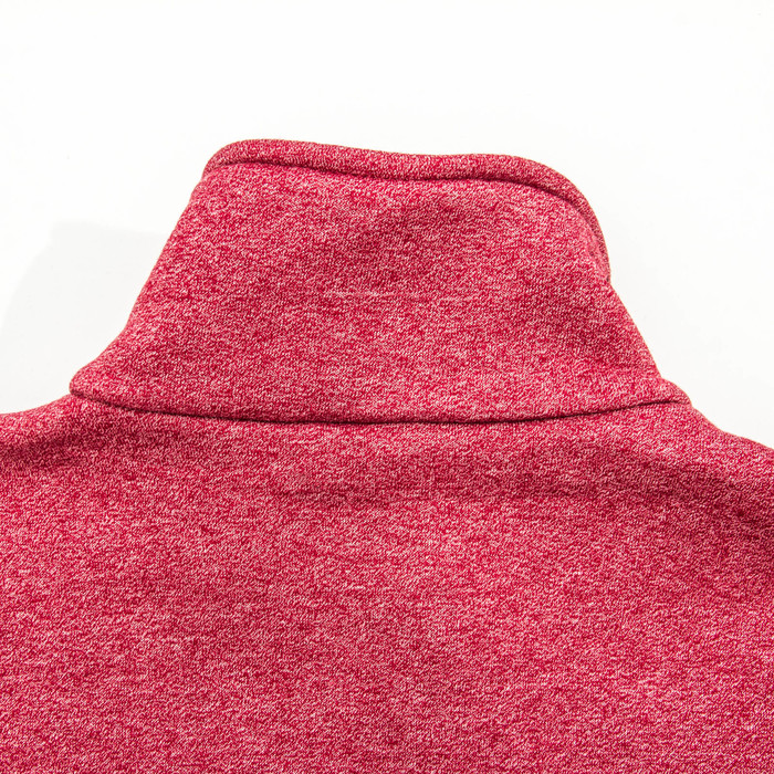 Джемпер-толстовка мужской на молнии 1910 цвет бордовый р-р 54-56 (3XL)